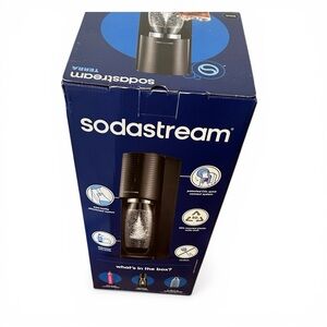SodaStream Terra Classic Sparkling Water Maker - Black starter kit
